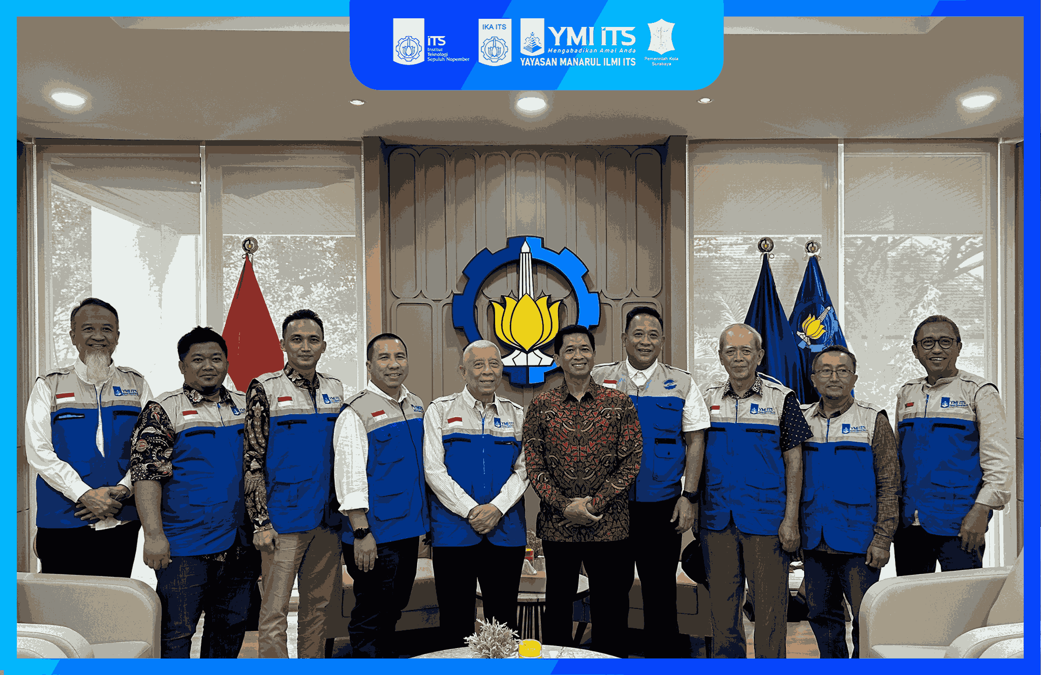 AUDIENSI STRATEGIS BERSAMA REKTOR ITS DAN PARA PENGURUS YMI ITS “RENCANA KOLABORASI BERSAMA ITS”